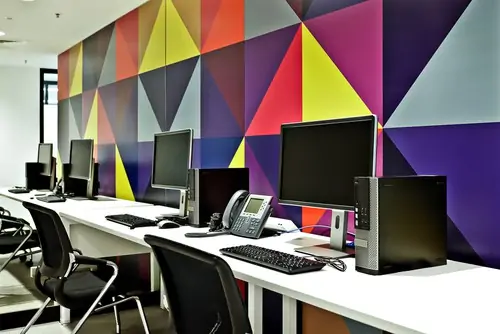 18,500 sq ft corporate floor, Vashi — interior + POP, 2025